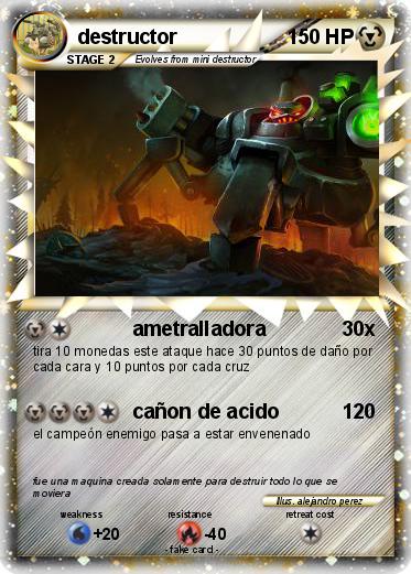 Pokemon destructor