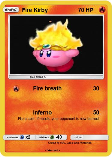 Pokemon Fire Kirby