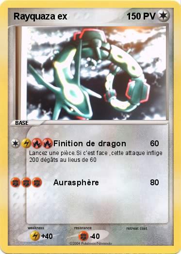 Pokemon Rayquaza ex