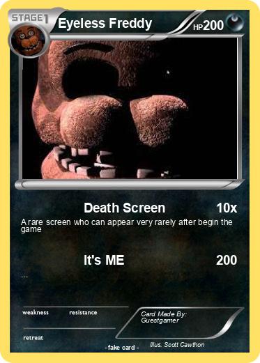 Pokemon Eyeless Freddy