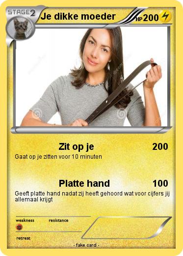 Pokemon Je dikke moeder