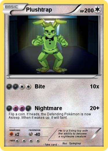 Pokemon Plushtrap