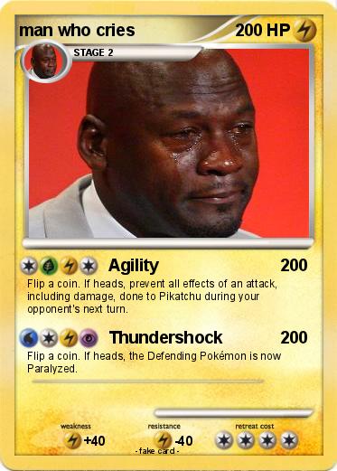 Pokemon man who cries
