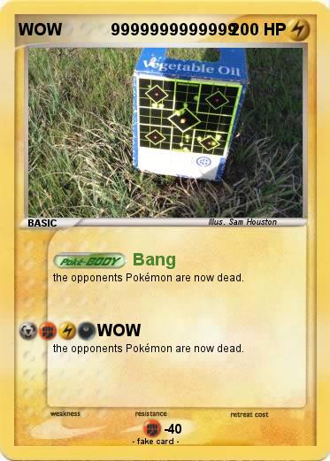 Pokemon WOW           9999999999999