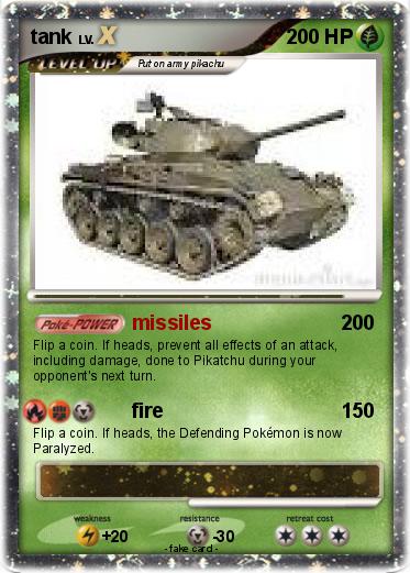Pokemon tank