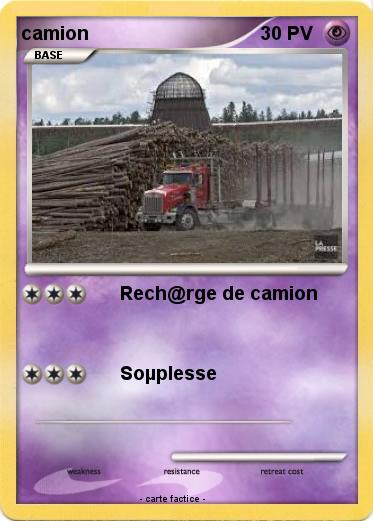 Pokemon camion