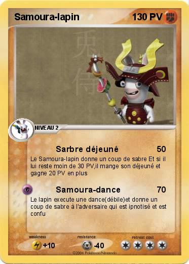 Pokemon Samoura-lapin
