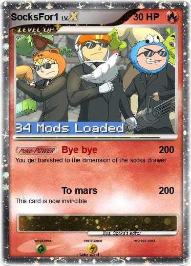 Pokemon SocksFor1