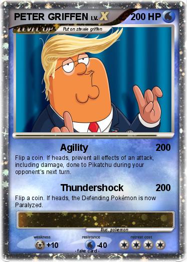 Pokemon PETER GRIFFEN