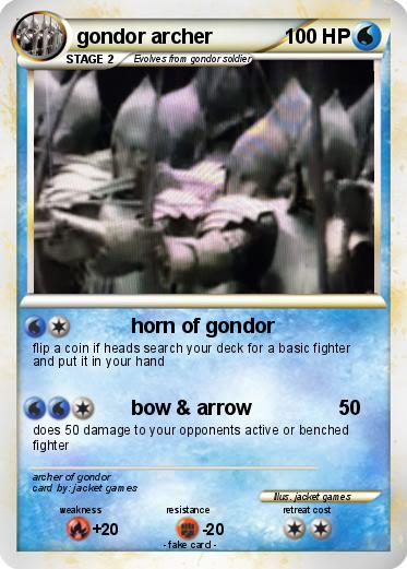 Pokemon gondor archer