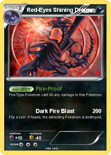Pokemon Red-Eyes Shining Dragon