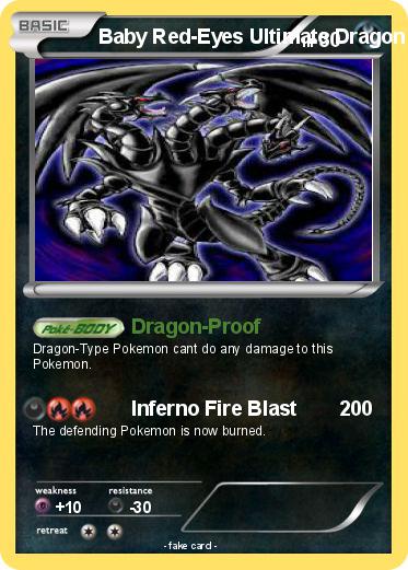 Pokemon Baby Red-Eyes Ultimate Dragon
