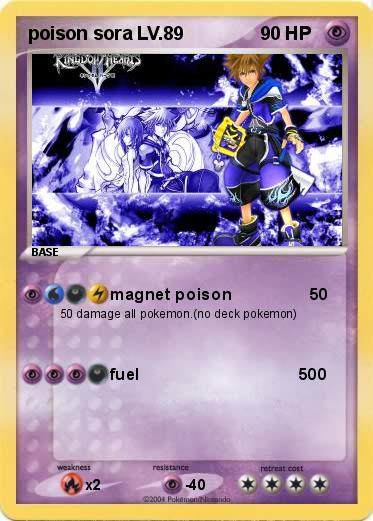 Pokemon poison sora LV.89