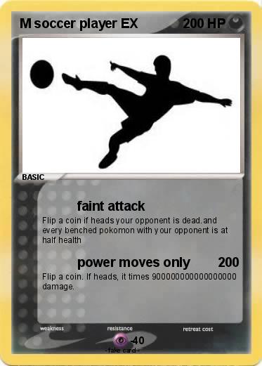 Pokemon M soccer player EX