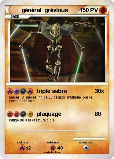 Pokemon général  grévious