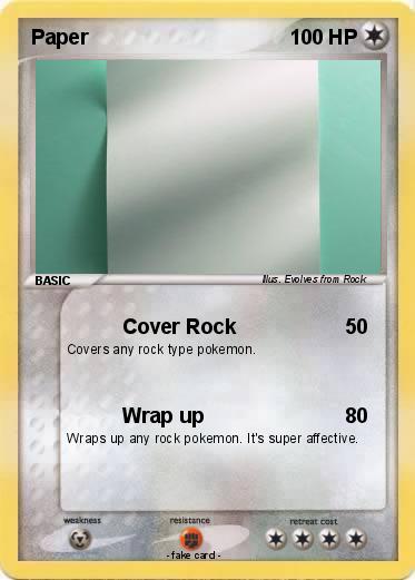 Pokemon Paper