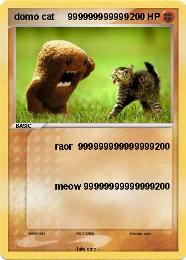 Pokemon domo cat     999999999999