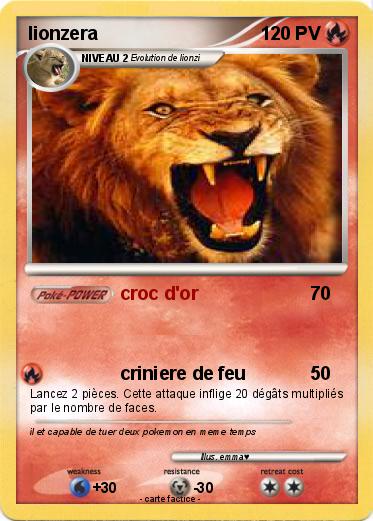 Pokemon lionzera