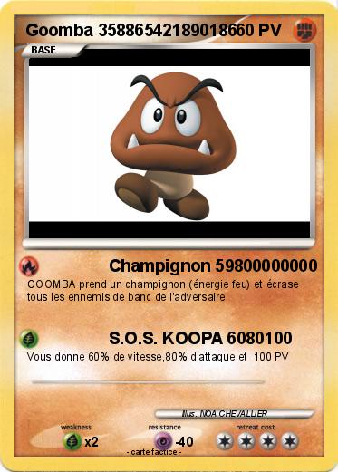 Pokemon Goomba 358865421890186