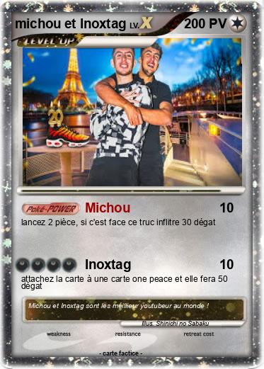 Pokemon michou et Inoxtag