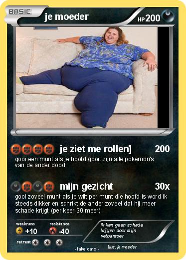 Pokemon je moeder