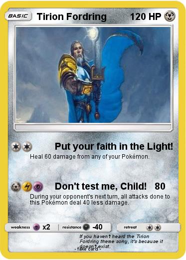 Pokemon Tirion Fordring