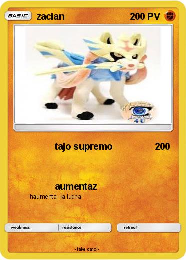 Pokemon zacian