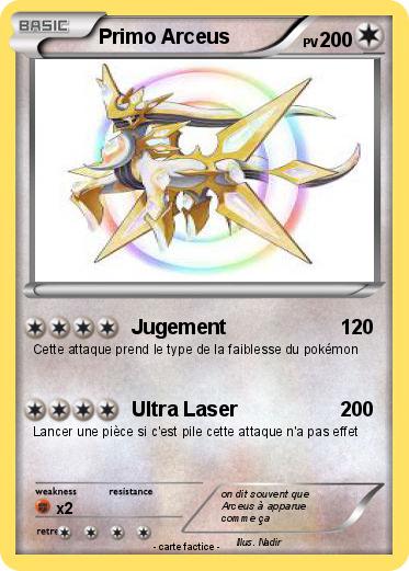Pokemon Primo Arceus
