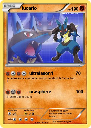 Pokemon lucario
