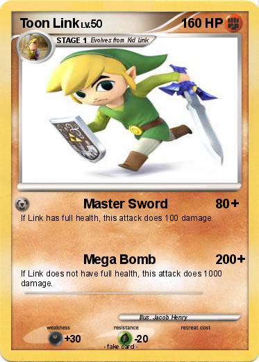 Pokemon Toon Link