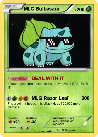 Pokemon MLG Bulbasaur