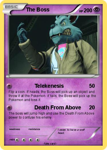 Pokemon The Boss