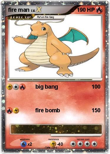 Pokemon fire man