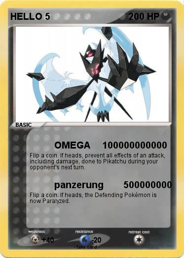 Pokemon HELLO 5