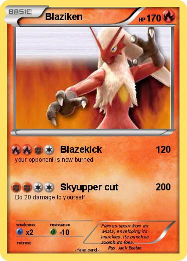 Pokemon Blaziken