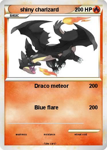 Pokemon shiny charizard