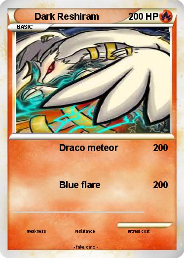 Pokemon Dark Reshiram