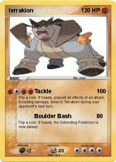 Pokemon terrakion