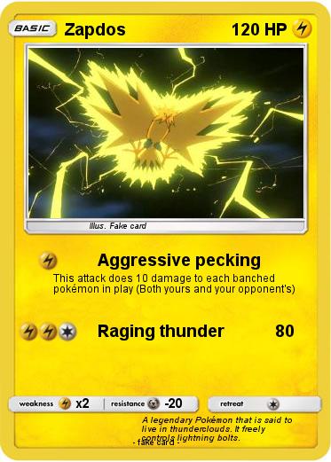 Pokemon Zapdos