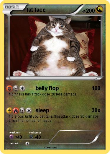 Pokemon fat face