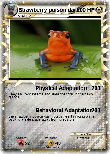 Pokemon Strawberry poison dart