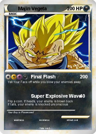 Pokemon Majin Vegeta