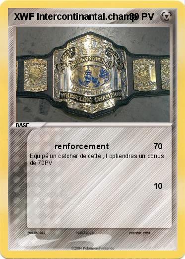 Pokemon XWF Intercontinantal.champ