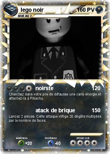 Pokemon lego noir