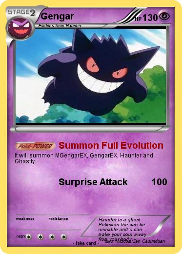 Pokemon Gengar