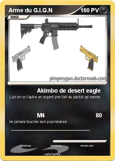 Pokemon Arme du G.I.G.N
