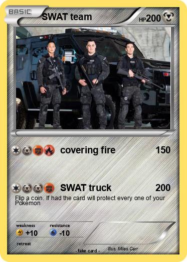Pokemon SWAT team
