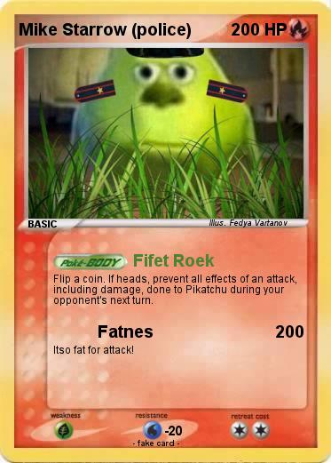 Pokemon Mike Starrow (police)