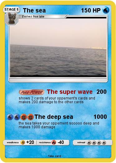 Pokemon The sea