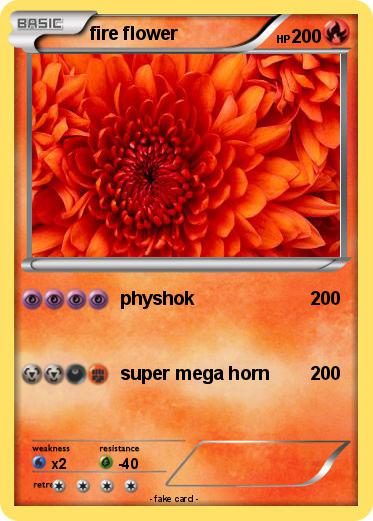 Pokemon fire flower